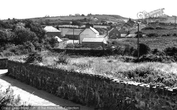 Photo of Sarn Bach, The Village c.1955