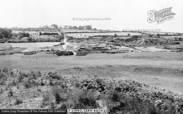 Photo of Sarn Bach, View From The Golf Links c.1960