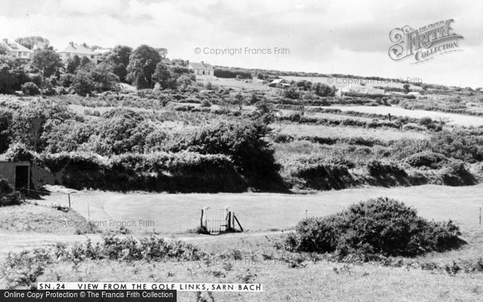 Photo of Sarn Bach, View From The Golf Links c.1960