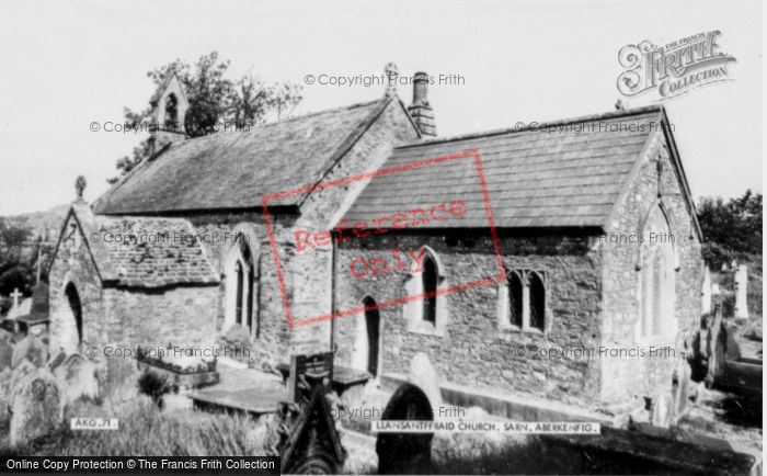 Photo of Sarn, Llansantffraid Church c.1955