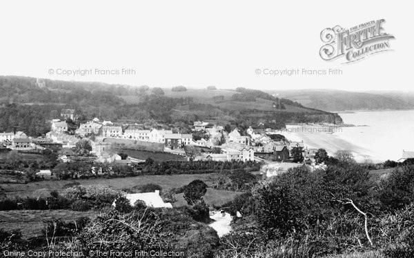 Photo of Saundersfoot, From Griffithston Hill 1898