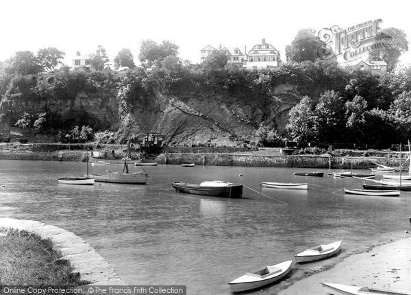 Photo of Saundersfoot, From Harbour 1934