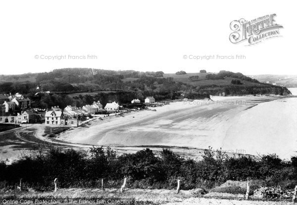 Photo of Saundersfoot, From St Brides 1898