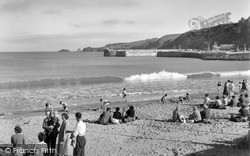 Harbour And Monkstone Point c.1958, Saundersfoot