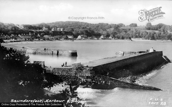 Photo of Saundersfoot, Harbour And Quay c.1950