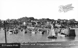 Harbour And Village c.1965, Saundersfoot
