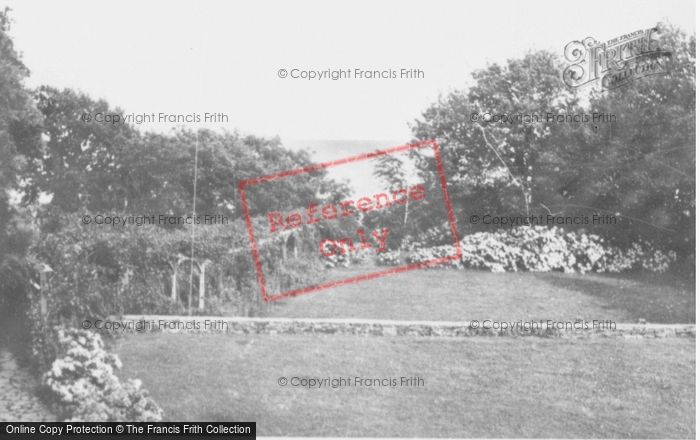 Photo of Saundersfoot, St Brides Garden c.1955