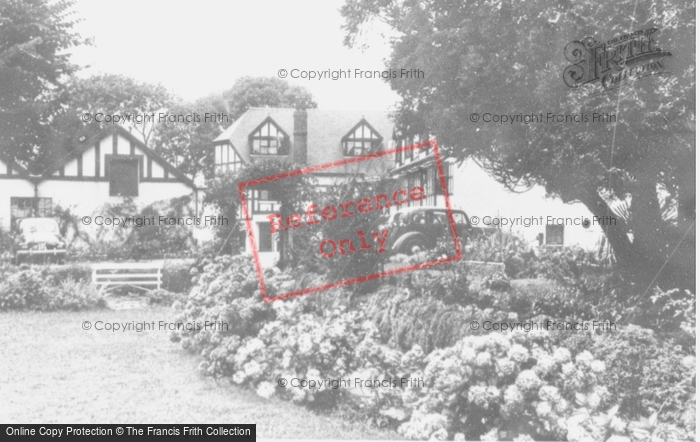 Photo of Saundersfoot, St Brides Hotel Gardens c.1955