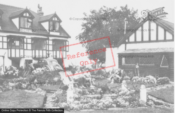 Photo of Saundersfoot, St Brides Hotel, Gardens c.1955