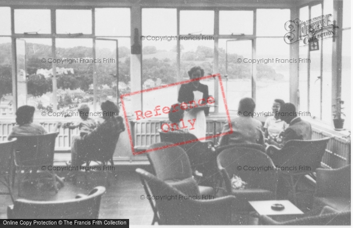 Photo of Saundersfoot, St Brides Hotel, Sun Lounge c.1955