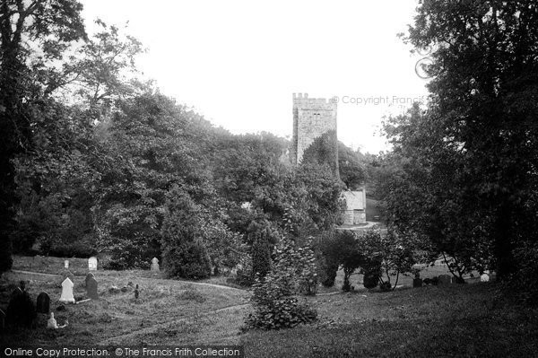 Photo of Saundersfoot, St Issell's Church 1890