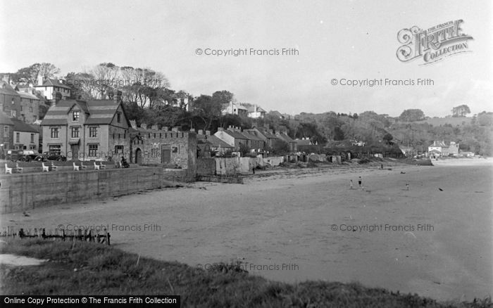 Photo of Saundersfoot, The Sands And Promenade 1949