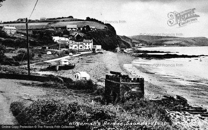 Photo of Saundersfoot, Wisemans Bridge c.1965