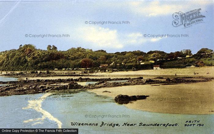 Photo of Saundersfoot, Wisemans Bridge c.1965