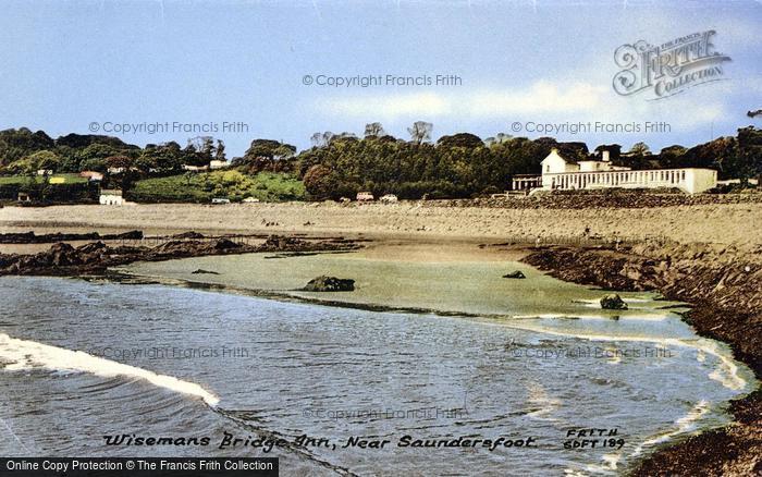 Photo of Saundersfoot, Wisemans Bridge Inn c.1965