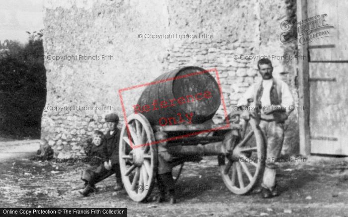 Photo of Saunton, Barrel Cart 1903