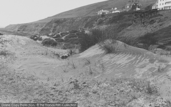 Photo of Saunton, Cliffs From Sandhills c.1950