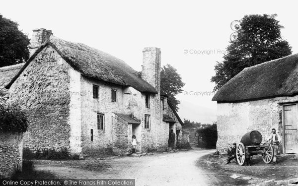 Photo of Saunton, Old Cottages 1903