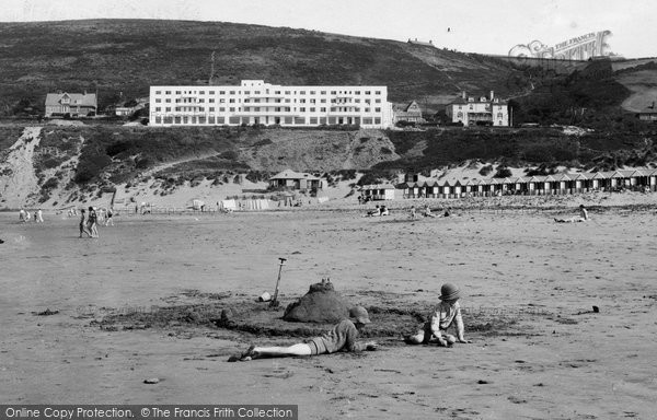 Photo of Saunton, On The Sands 1935