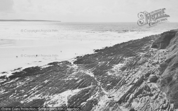 Photo of Saunton, Sands And Hartland Point c.1955