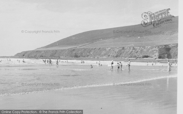 Photo of Saunton, Sands, The Headland c.1955