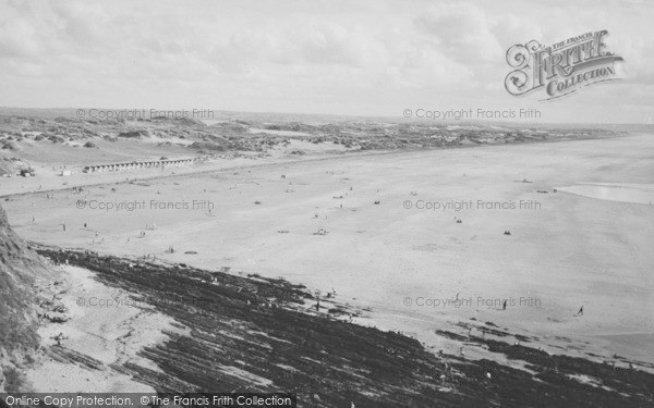 Photo of Saunton, The Bay c.1955