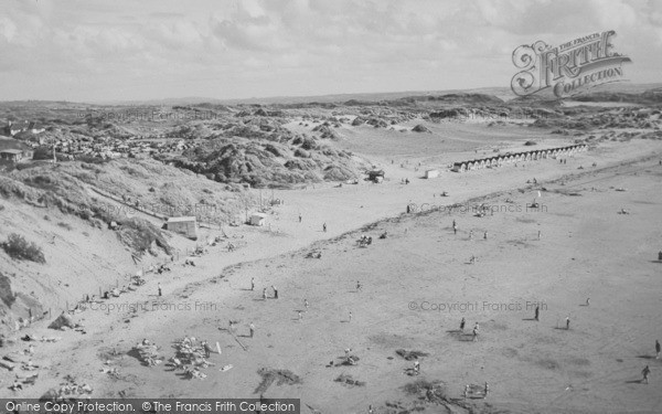 Photo of Saunton, The Beach c.1955
