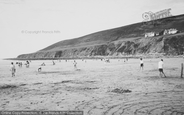 Photo of Saunton, The Beach c.1955