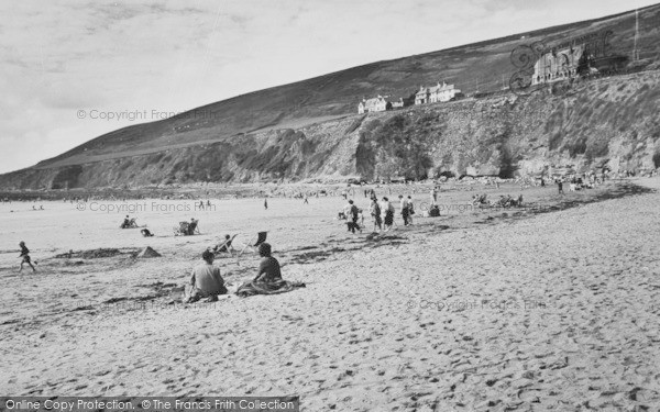 Photo of Saunton, The Beach c.1955