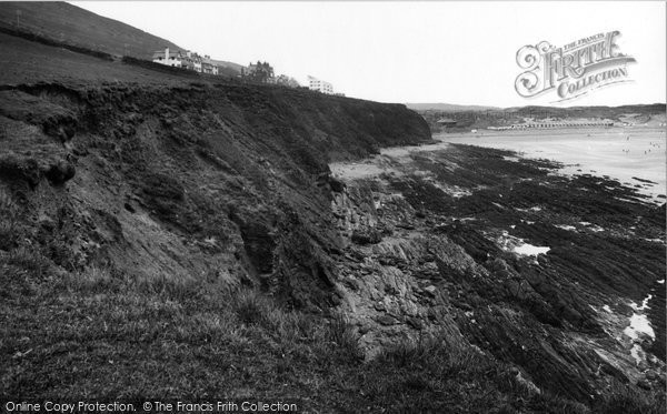 Photo of Saunton, The Cliffs 1938