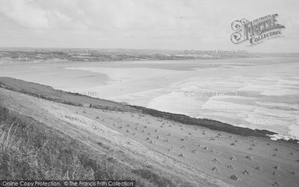 Photo of Saunton, The Sands c.1960
