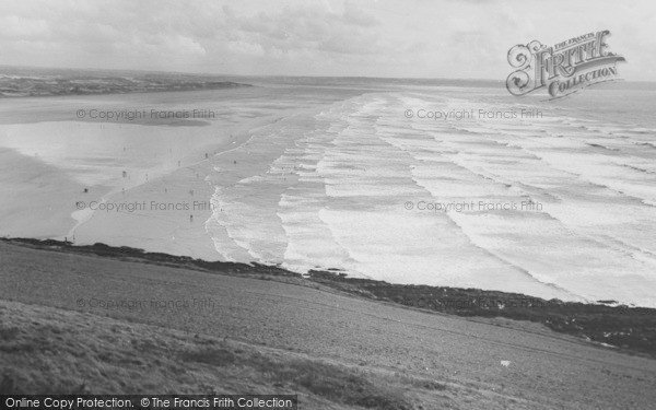 Photo of Saunton, The Sands c.1960