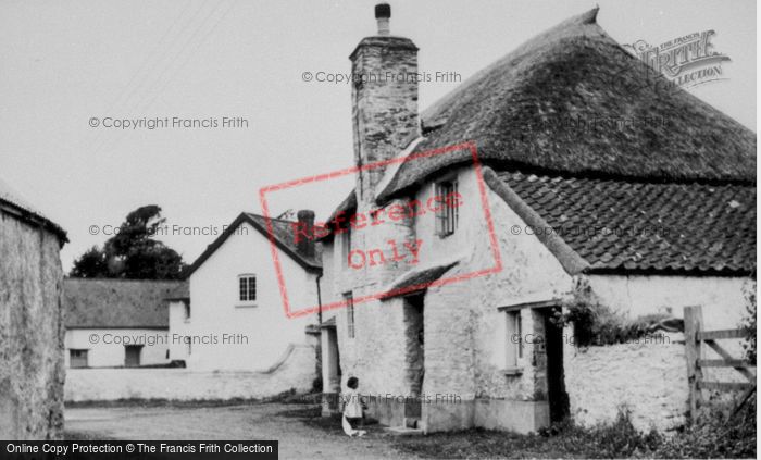 Photo of Saunton, The Village c.1955
