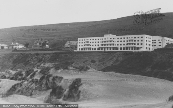 Photo of Saunton, View From The Sandhills c.1950