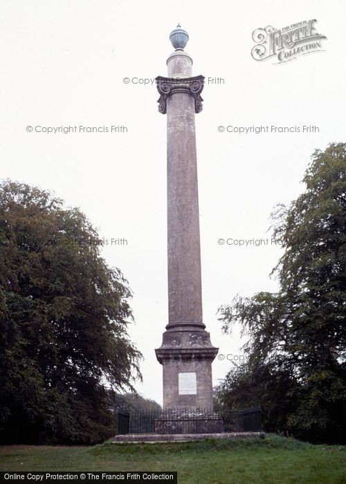 Photo of Savernake, Ailesbury Column 1982