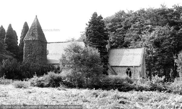Photo of Savernake, Christ Church, Cadley c.1955