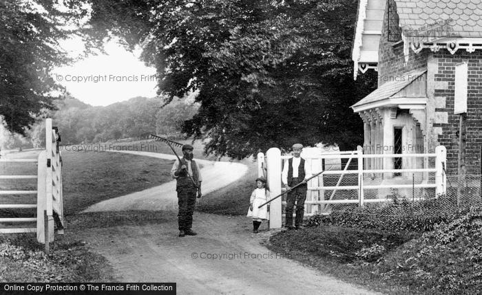 Photo of Savernake, Forest, Puthall Gate 1906