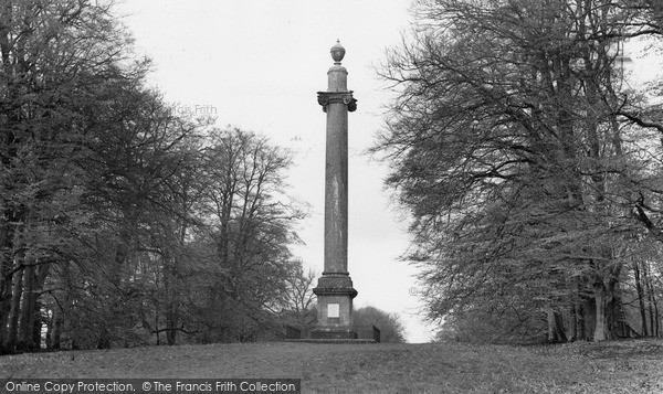 Photo of Savernake, Forest, The Column c.1955