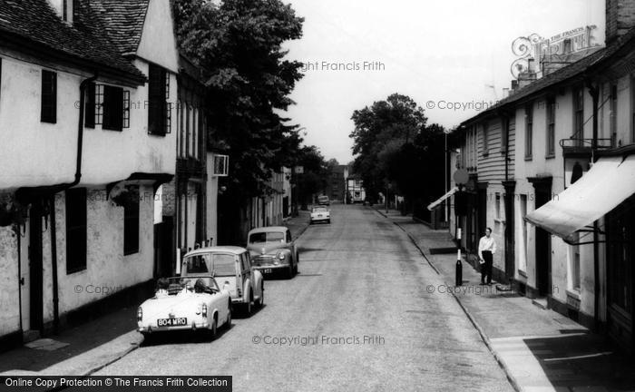 Photo of Sawbridgeworth, Knight Street c.1965