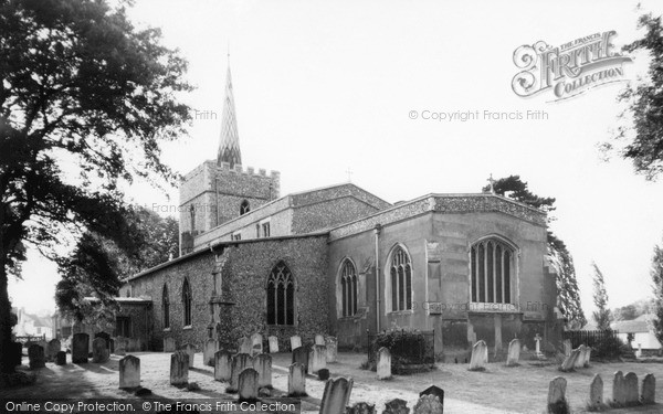 Photo of Sawbridgeworth, The Church Of Great St Mary c.1965