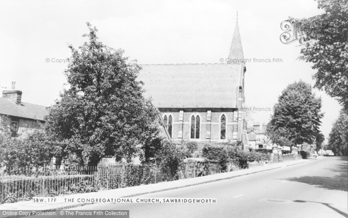 Photo of Sawbridgeworth, The Congregational Church c.1965
