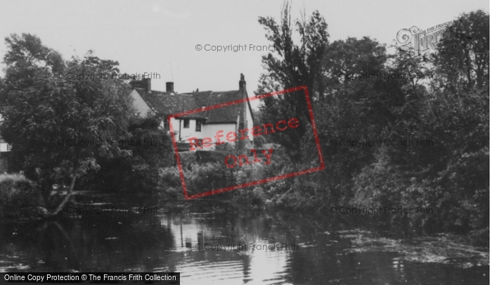 Photo of Sawbridgeworth, The River And Mill c.1955