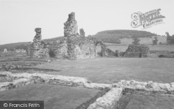 The Abbey Ruins c.1965, Sawley