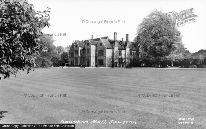 Photo of Sawston, Sawston Hall c.1965
