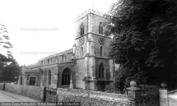 Photo of Sawston, St Mary's Church c.1965