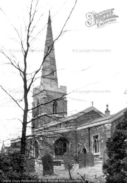 Photo of Saxelbye, St Peter's Church c.1955