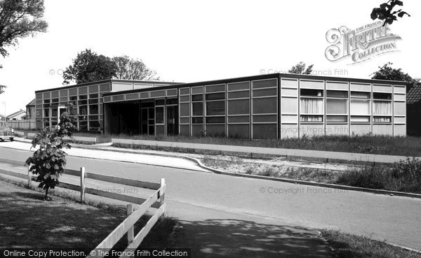 Photo of Saxilby, County Library c.1965
