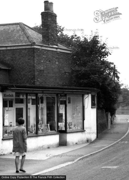 Photo of Saxilby, High Street Shop c.1965