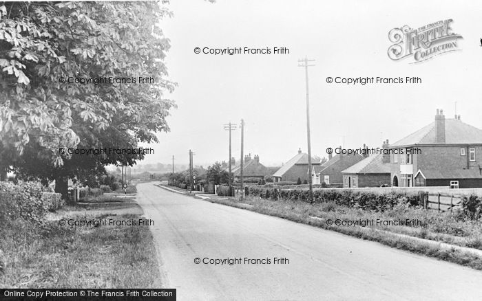 Photo of Saxilby, Mill Lane c.1955