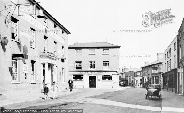 Photo of Saxmundham, Bell Hotel 1929